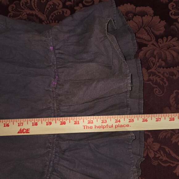 Magnolia Pearl Plum Heavy Linen Ruffled Bloomers - Picture 8 of 8